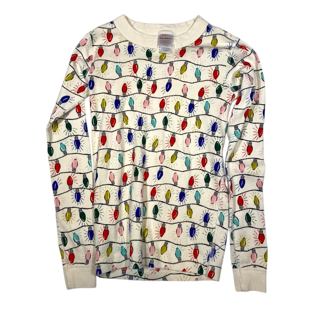 Hanna Andersson Christmas Light Size 10 Pajama Top